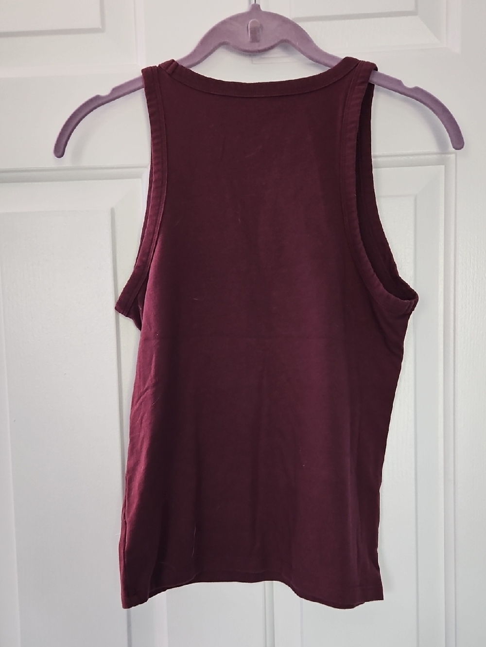 American Eagle Outfitters Dark Purple Tank Top - Picture 4 of 4